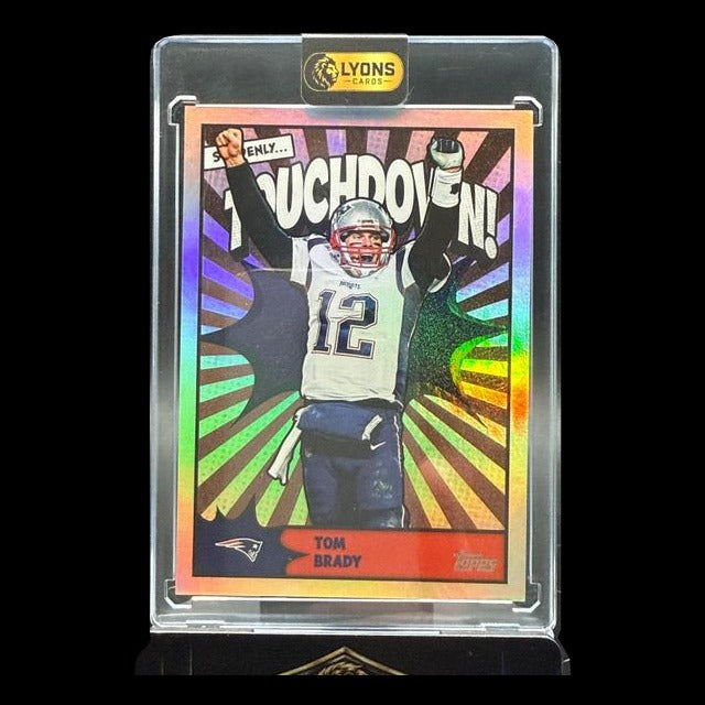 2026 Topps Flagship Tom Brady #TD-1 Touchdown SSP New England Patriots