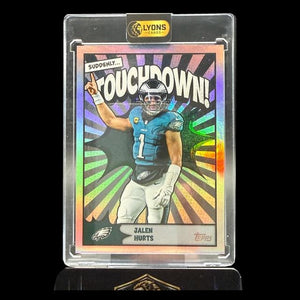 2026 Topps Flagship Jalen Hurts #TD-25 Touchdown SSP Philadelphia Eagles