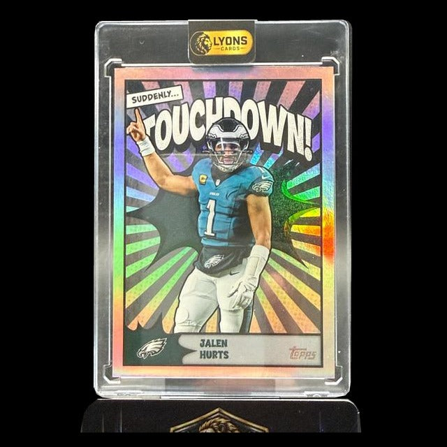 2026 Topps Flagship Jalen Hurts #TD-25 Touchdown SSP Philadelphia Eagles