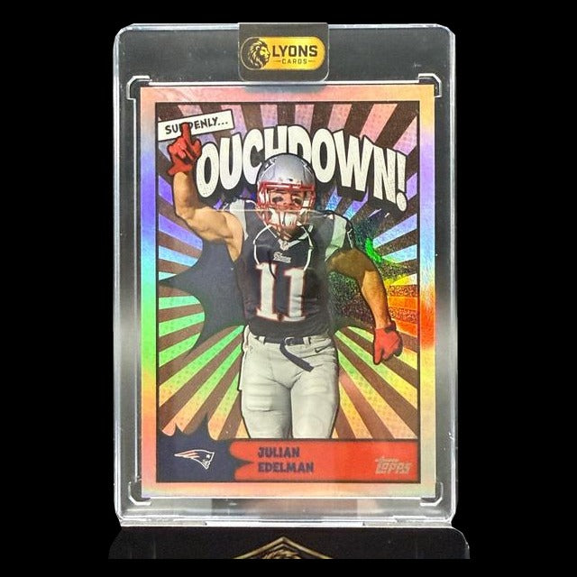 2026 Topps Flagship Julian Edelman #TD-10 Touchdown SSP New England Patriots