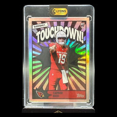 2026 Topps Flagship Carson Beck #TD-31 Touchdown SSP RC Arizona Cardinals