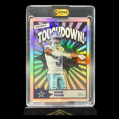 2026 Topps Flagship George Pickens #TD-27 Touchdown SSP Dallas Cowboys