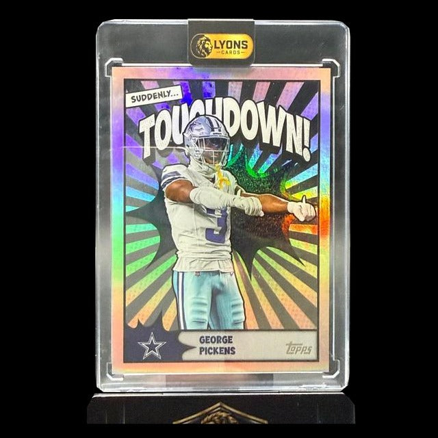 2026 Topps Flagship George Pickens #TD-27 Touchdown SSP Dallas Cowboys
