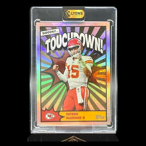 2026 Topps Flagship Patrick Mahomes II #TD-20 Touchdown SSP Chiefs