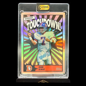 2026 Topps Flagship John Elway #TD-5 Touchdown SSP Denver Broncos