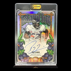 2026 Topps Flagship Ray Lewis Island Ink On-Card Auto II-RL Baltimore Ravens
