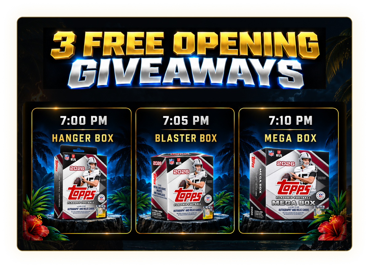 3 Free Opening Giveaways