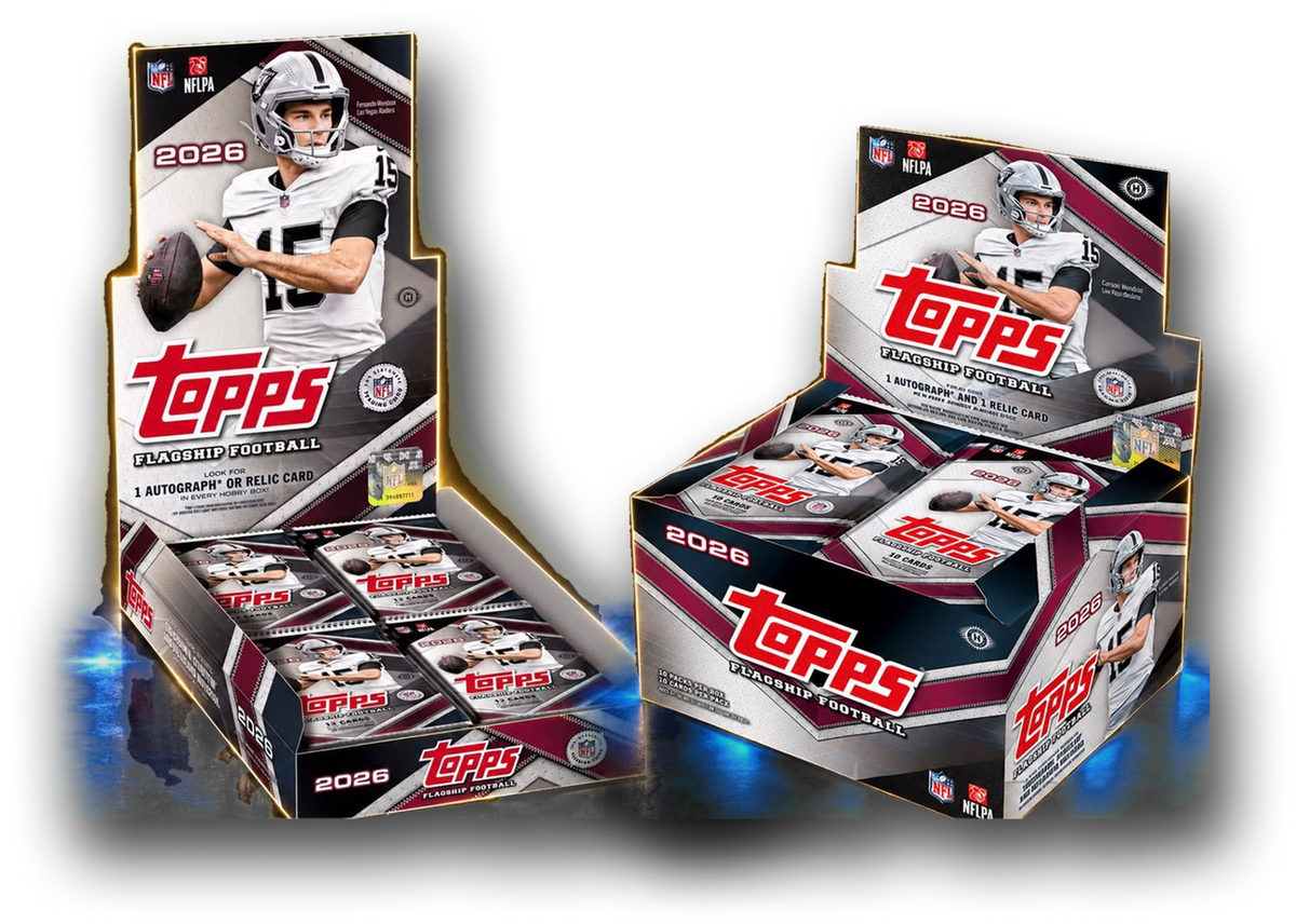 2026 TOPPS FLAGSHIP FOOTBALL
HOBBY BOX REVIEW