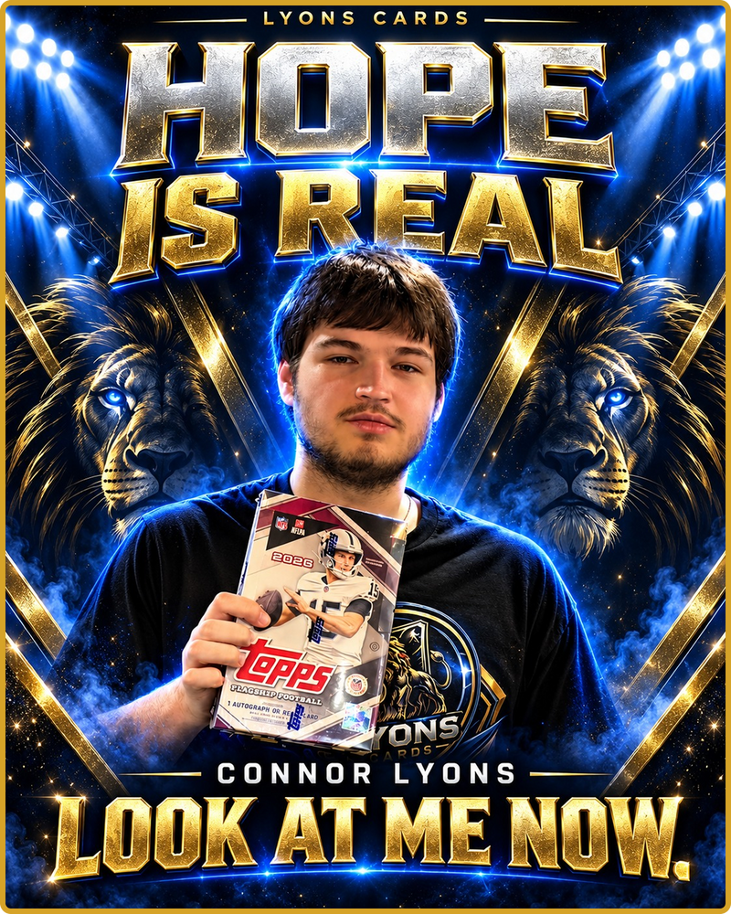 HOPE IS REAL.MEET CONNORLYONS.