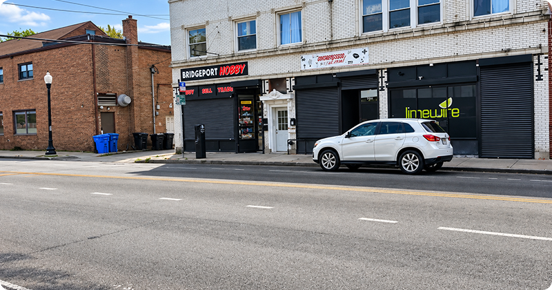 Fig. 1 Bridgeport Hobby, Chicago.
