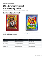 2026 Bowman Football Visual Buying Guide