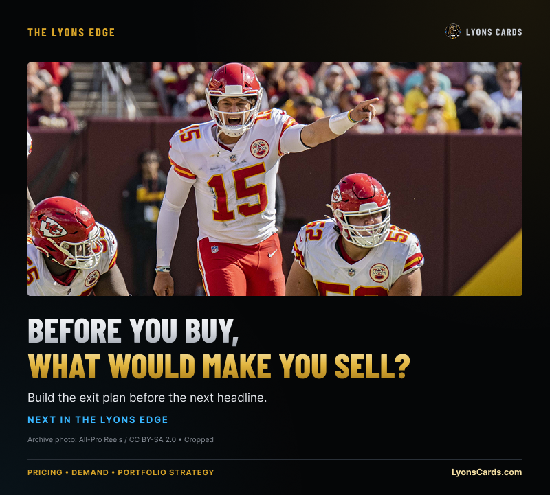 Before you buy, what would make you sell? Next in The Lyons Edge.