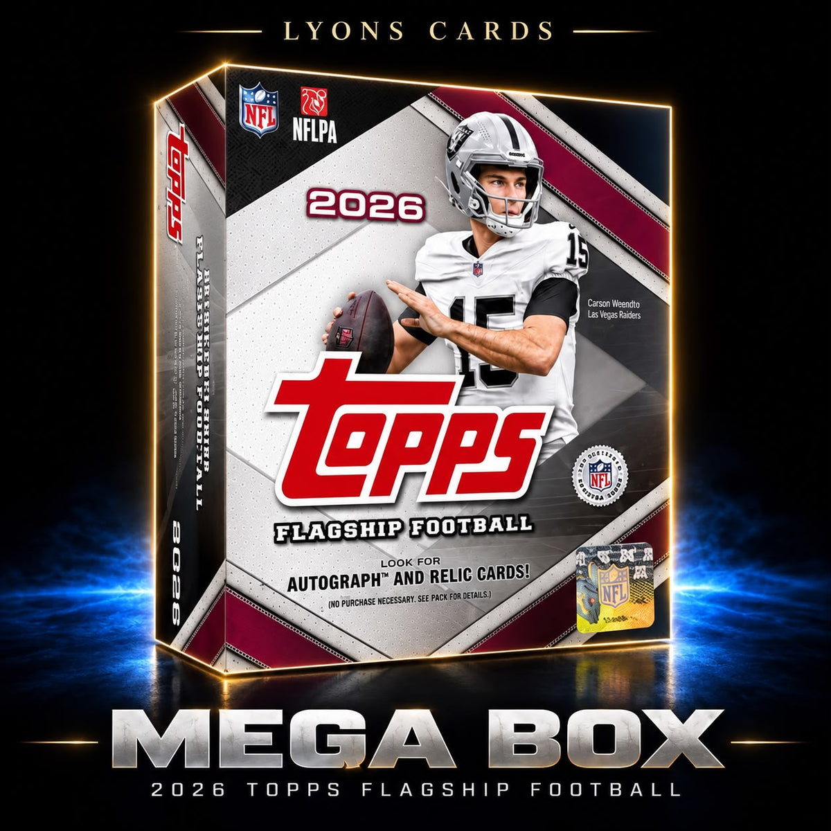 2026 Topps Flagship Football Mega Box