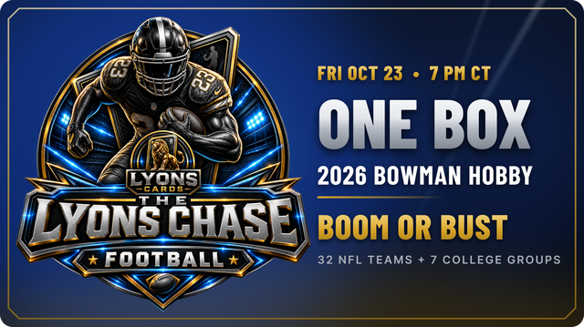 THE LYONS CHASE: BOOM OR BUST