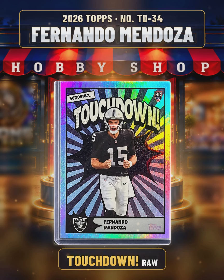 151 - Fernando Mendoza - 2026 TOPPS Touchdown! (copy 2) (4x5 video)