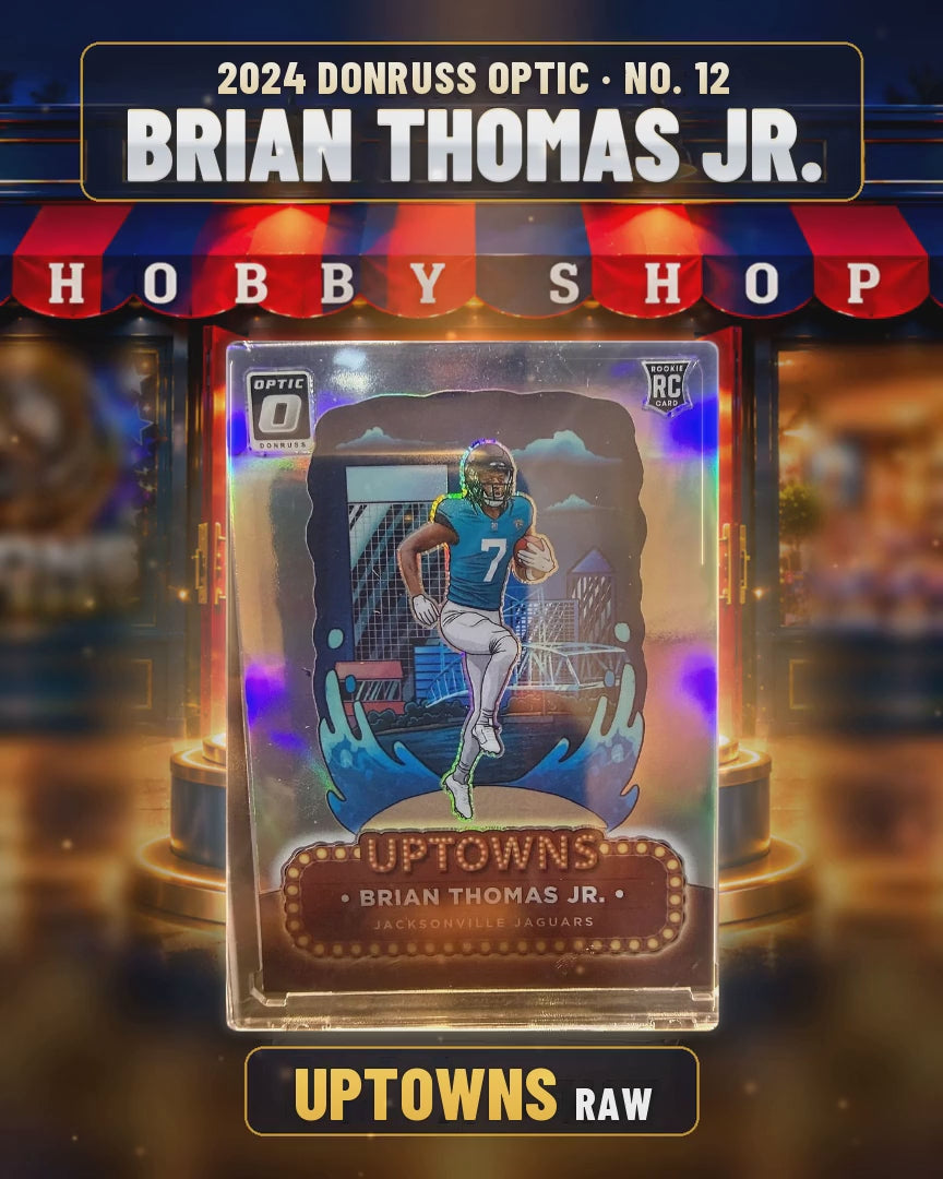 137 - Brian Thomas Jr. - 2024 DONRUSS OPTIC Uptowns (4x5 video)