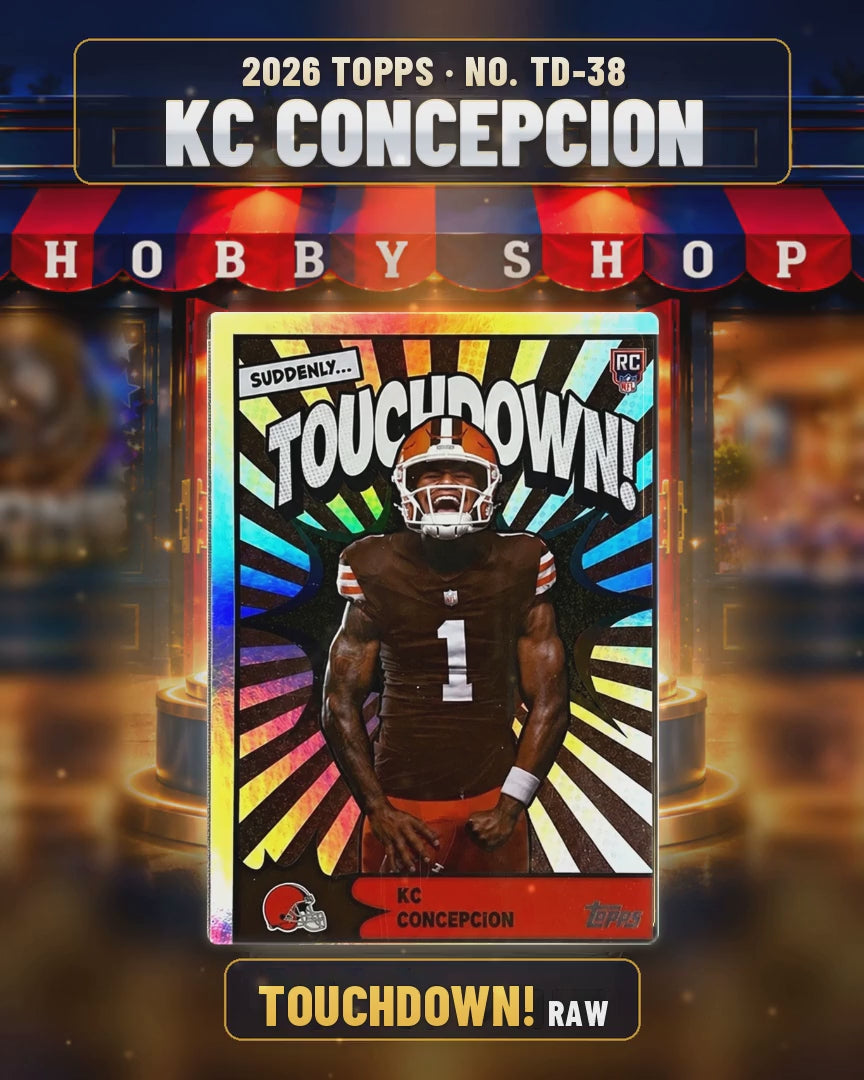 187 - KC Concepcion - 2026 TOPPS Touchdown! (4x5 video)