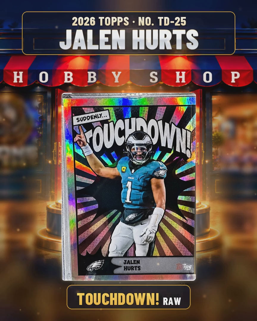 182 - Jalen Hurts - 2026 TOPPS Touchdown! (copy 2) (4x5 video)