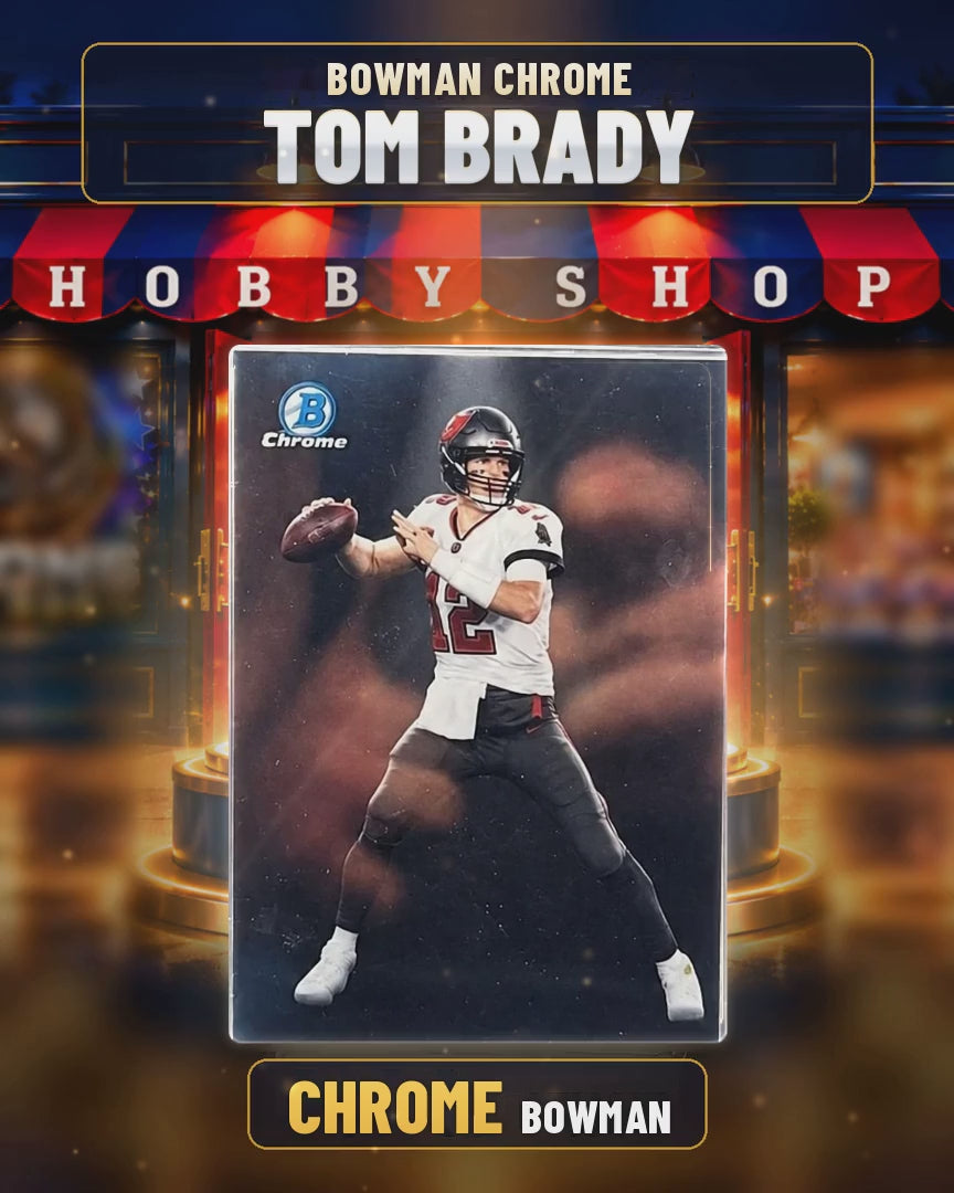 85 - Tom Brady - 2026 BOWMAN CHROME Spotlights (4x5 video)