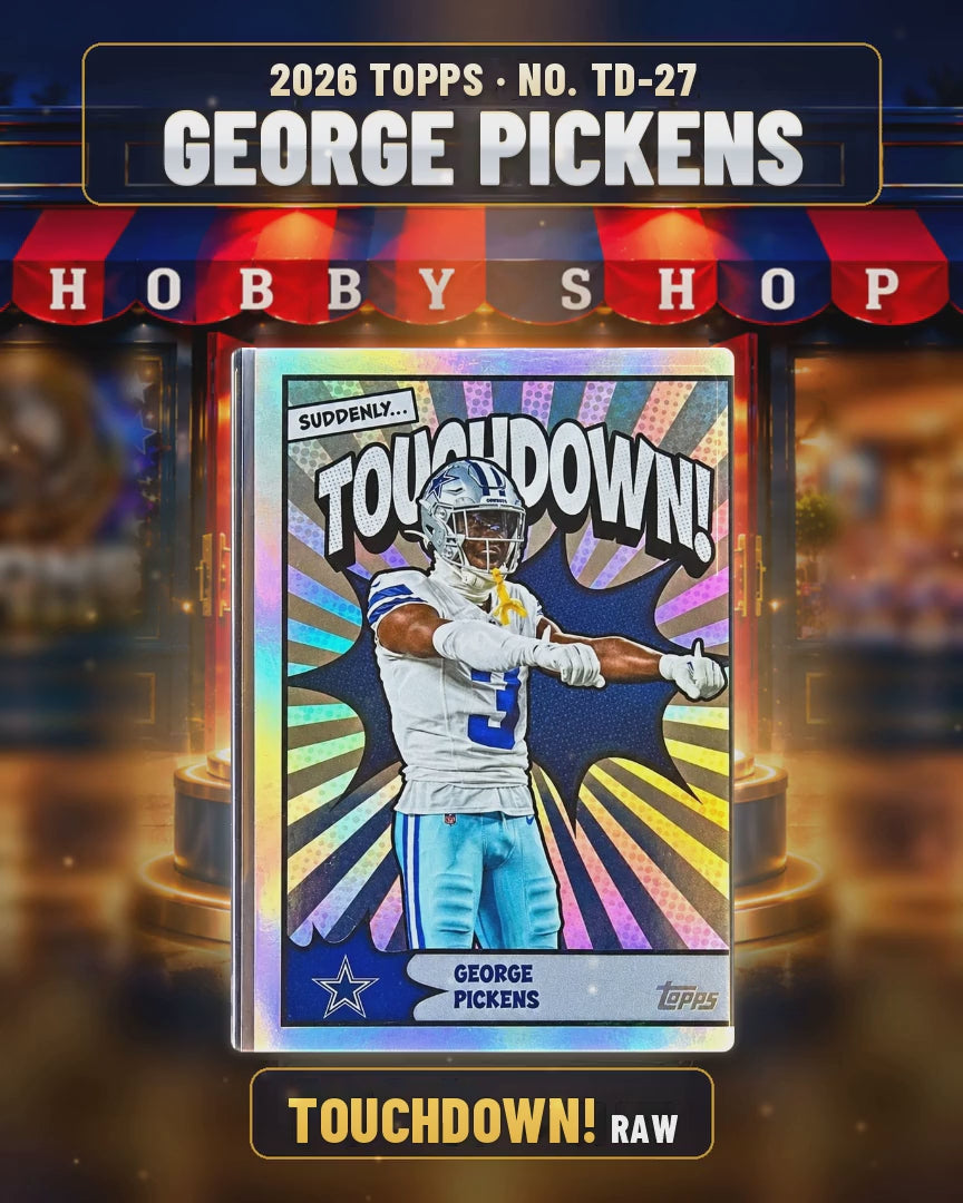 186 - George Pickens - 2026 TOPPS Touchdown! (copy 3) (4x5 video)